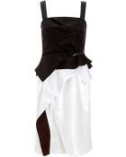 Narciso Rodriguez White Silk Origami Dress - Lyst