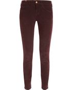 Notify Bamboo Midrise Skinny Corduroy Jeans - Lyst