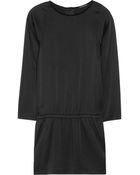 Theory Palya Heavyweight Satin Dress - Lyst