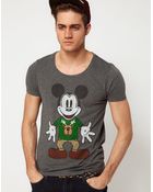 Asos T-Shirt with Mickey Mouse Print - Lyst