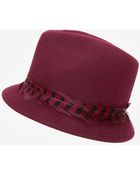 Eugenia Kim Feather Trim Fedora - Lyst