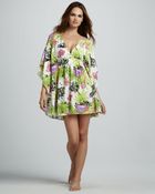 Nanette Lepore Waikiki Printed Tunic - Lyst