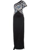 Temperley London Long Panelled Foulard Print Dress - Lyst