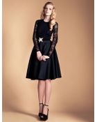 Temperley London Stretch Lace Knit Top - Lyst