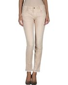 Current/Elliott Denim Trousers - Lyst