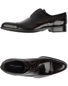 Dolce & Gabbana Laceup Shoes - Lyst