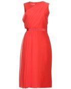 Giambattista Valli Dress with Silk Drape Detail - Lyst