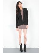 Haute Hippie Blazer with Embellished Lapel - Lyst