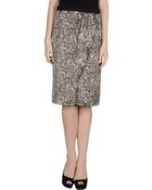 D&G Knee Length Skirts - Lyst