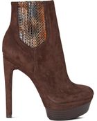 Rachel Zoe Audrey Suede Platform Boots - Lyst