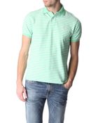 Ralph Lauren Customfit Striped Polo Shirt - Lyst