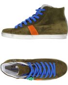 Daniele Alessandrini Hightop Trainers - Lyst