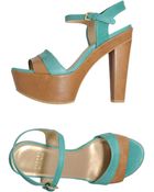 Stuart Weitzman Platform Sandals - Lyst