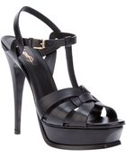 Saint Laurent 'Classic Tribute 105' Sandals - Lyst