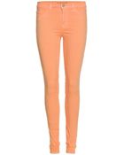 J Brand 811 Mid Rise Skinny Jeans - Lyst