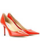 Jimmy Choo Agnes Patent Leather Pumps - Lyst