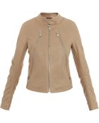 Maison Margiela Fivezip Leather Jacket - Lyst
