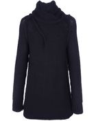 Julius Funnel Neck Knit Sweater - Lyst