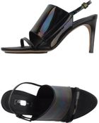 Calvin Klein Highheeled Sandals - Lyst