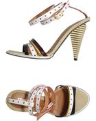 Fendi Highheeled Sandals - Lyst