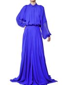 Antonio Berardi Silk Chiffon On Crepe De Chine Shirt - Lyst
