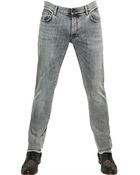 Dolce & Gabbana 18Cm Gold Fit Washed Cotton Denim Jeans - Lyst