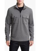 Michael Kors Half Zip Fleece Pullover - Lyst