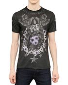 Philipp Plein Star Stud Parrot Cotton Jersey T-Shirt - Lyst