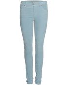 Citizens Of Humanity Lowrise Skinny Corduroy Jeans - Lyst