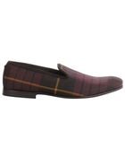 McQ by Alexander McQueen Oxblood Tartan Slipper - Lyst