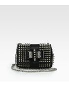 Christian Louboutin Sweet Charity Studded Mini Shoulder Bag - Lyst