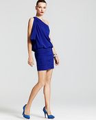Jill Stuart Dress Oneshoulder Ruched Dress - Lyst