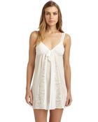 Oscar de la Renta Lace Chemise - Lyst