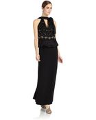 Philosophy di Alberta Ferretti Pleated Back Maxi Skirt - Lyst