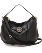 Tory Burch Amanda Cross Body Hobo - Lyst