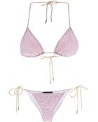 DSquared2 Striped Bikini - Lyst