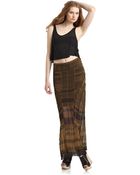Free People Tiered Ruffle Cropped Tank - Lyst