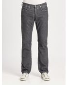 Hudson Byron Straight-leg Corduroy - Lyst