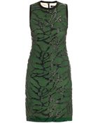 Marios Schwab Chiffon And Sequin Shift Dress - Lyst