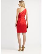 Trina Turk Asymmetrical Dress - Lyst