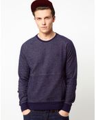 Original Penguin Sweatshirt with Kangaroo Pocket - Lyst