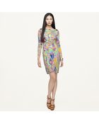 Ralph Lauren Black Label Silk Paisley Patty Dress - Lyst