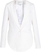 3.1 Phillip Lim Cropped Silk Back Blazer - Lyst