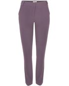 Matthew Williamson Caviar Crepe Tailoring Cigarette Pant - Lyst
