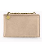 Stella McCartney Grace Faux Leather Clutch - Lyst