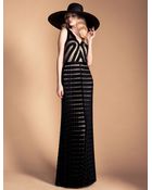 Temperley London Long Ribbon Tulle Dress - Lyst