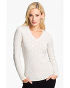 Christopher Fischer Elisa Cable Cashmere Sweater - Lyst