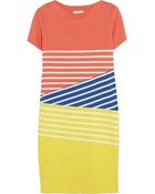 Boy by Band of Outsiders Striped Cotton Mini Dress - Lyst
