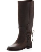 Vera Wang Lavender Kelsey Laceback Boot - Lyst