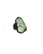 Liz Larios Wood and Chain Ring in Black - Lyst